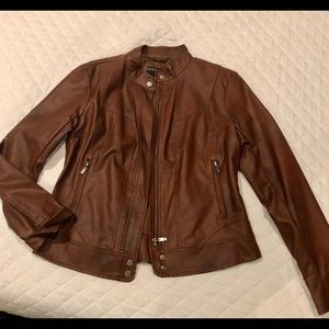 bernardo leather jacket costco